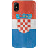 Croatia Flag Distressed iPhone XS Pro Case